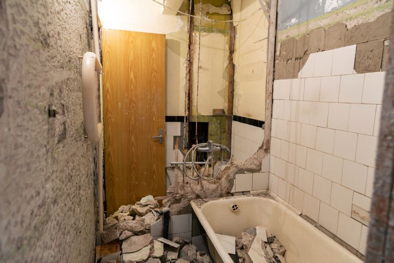 Bathroom Renovation Scene